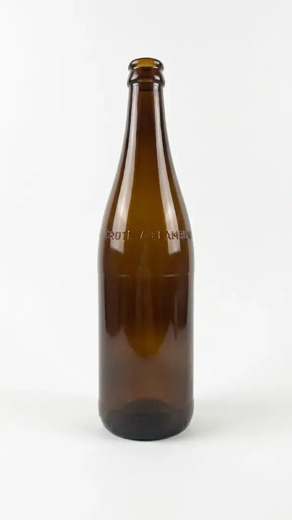 Gx-4099 Botella De Vidrio 650ml Tap. 26mm | Chapa | Ambar