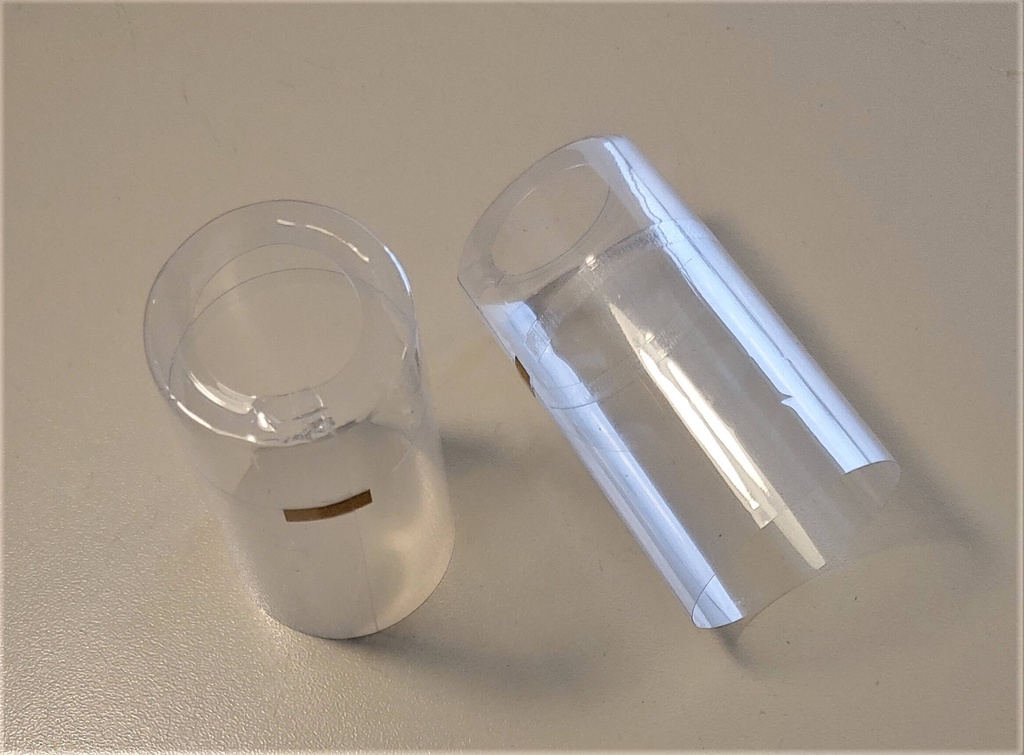 [BOLSA X 50 ] Capsula 31.5mm X 60mm Pisco | Transparente | Nacional