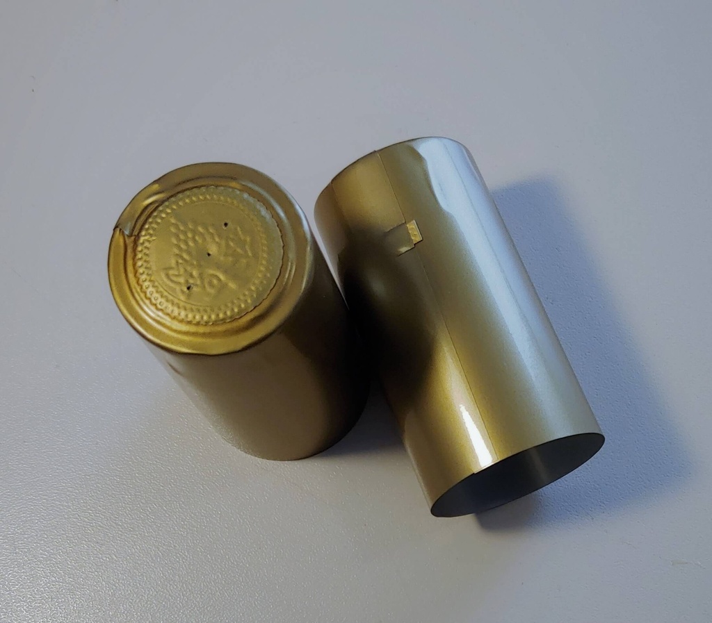 [BOLSA X 50 ] Capsula 31.5mm X 60mm Pisco | Dorado | Nacional