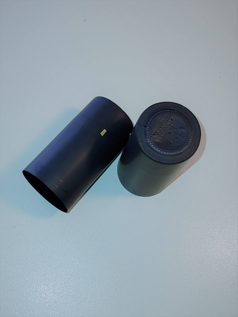 [BOLSA X 50 ] Capsula 30mm X 60mm Vino | Negro | Nacional