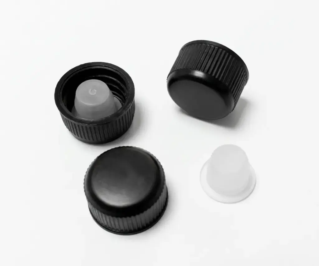 [BOLSA X 100] Tapa De Plástico 18mm Rosca | Negro | Nacional
