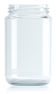 [BANDEJA x 36]  C-310 Frasco de Vidrio 370ml Food Tap. 63mm | Twist off | Incoloro