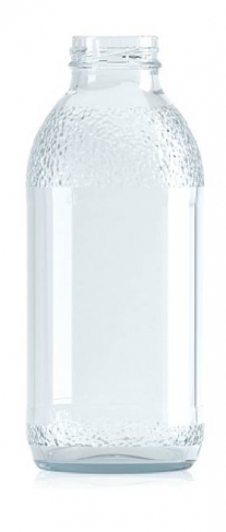 [BANDEJA x 33]  Ejx-306 Botella De Vidrio 475ml Tap. 38mm | Twist off | Incoloro