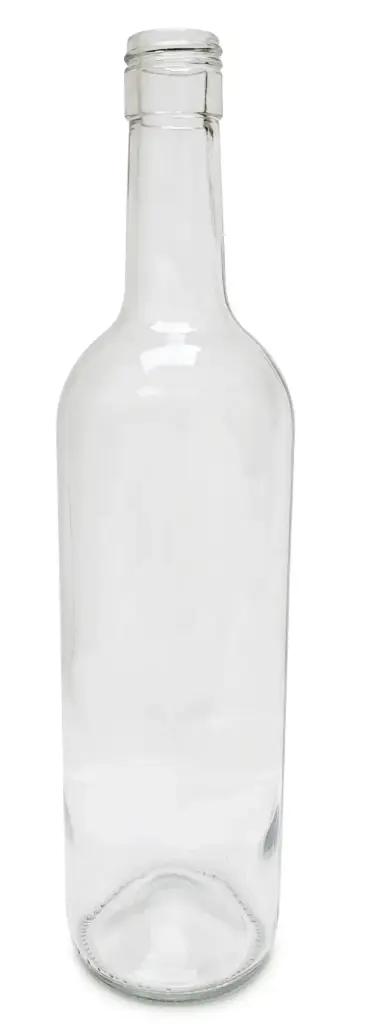 [BANDEJA x 30] W-677 Burdeo Pic-14 Pilfer 750ml Tap. 30mm | Rosca | Incoloro
