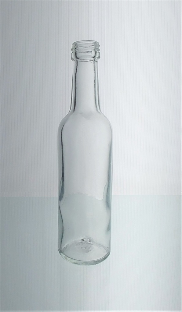 [BANDEJA x 30] W-328 Botella de Vidrio Burdeo 750ml Tap. 30mm | Corcho | Incoloro | Transicion