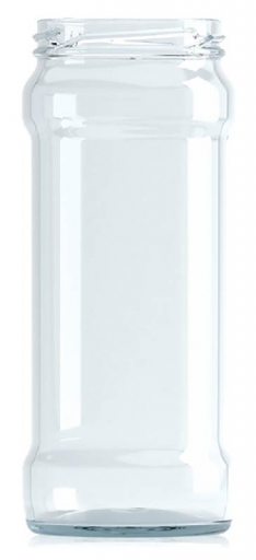 [BANDEJA x 30]  C-017 Frasco de Vidrio 580ml Food Tap. 70mm | Twist off | Incoloro