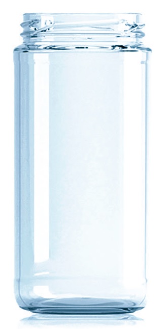 [BANDEJA x 24]  C-273 Frasco De Vidrio 720ml Food Tap 77mm | Twist off | Incoloro