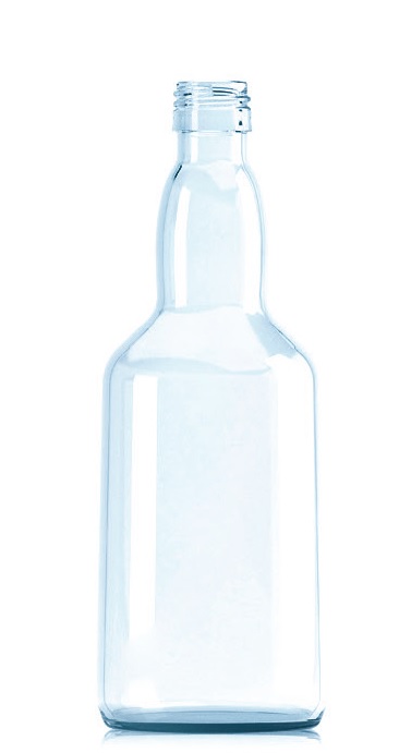 [BANDEJA x 20] L-659 Botija 750ml Tap. 31.5mm | Rosca | Incoloro