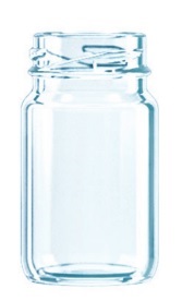 [BANDEJA x 100]  C-663 Frasco De Vidrio 67ml Food Tap. 38mm | Twist off | Incoloro