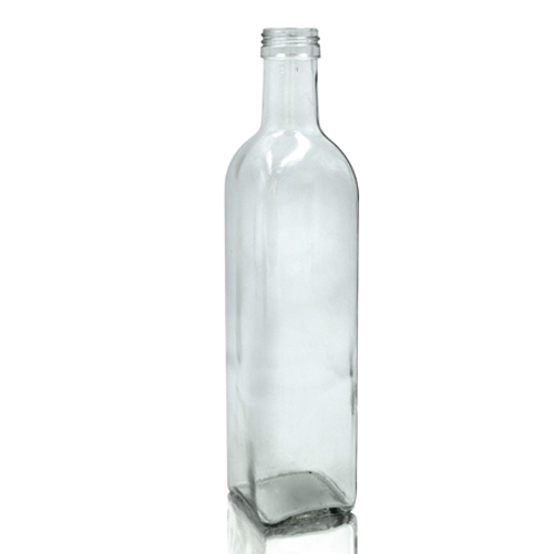 [BANDEJA X 48] CH-2 Botella de Vidrio 500ml Tap. 31.5mm | Incoloro