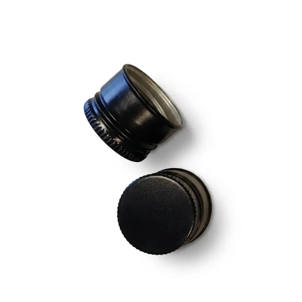 [BOLSA X 50 ] TAPA 31.5 X 24mm Roll On | Negro