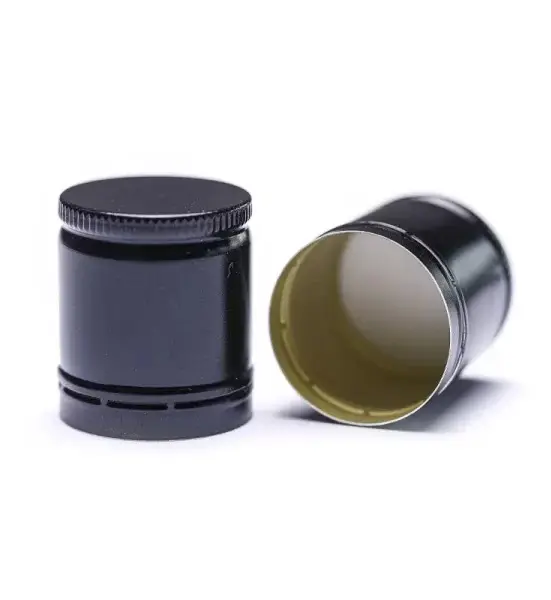 BOLSA X 50 Tapa 30mm X 35mm Pilfer Proof | sin Rosca | Negro |