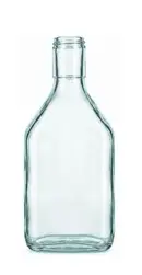 Bandeja x 55 L-631 Botella De Vidrio 250ml Tap. 30mm | Rosca | Incoloro 
