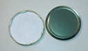 [TO77CBDOBC] [BOLSA X 50 ] Tapa 77mm Twist Off Metálica | con Botón | Dorado | Nacional