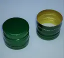 [PP3124CRVEBC] [BOLSA X 50 ] Tapa 31.5mm X 24mm Pilfer Proof | con Rosca | Verde | Importado