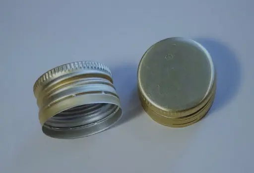 [PP2818CRDOBC] [BOLSA X 50 ] Tapa 28mm X 18mm Pilfer Proof | con Rosca | Dorado | Importado