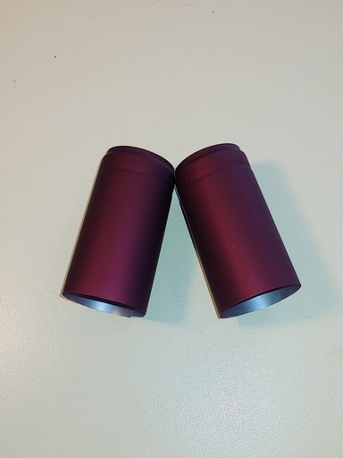 [SE3060GUIBC] [BOLSA X 50 ] Capsula 30mm X 60mm Vino | Guinda | Nacional
