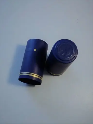 [SE3060AZDOBC] [BOLSA X 50 ] Capsula 30mm X 60mm Vino | Azul Filo Dorado | Nacional