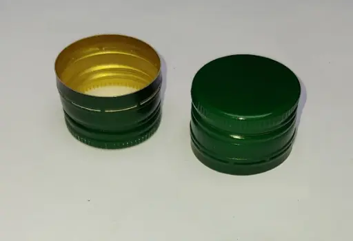 [PP3118SRVEBG] [BOLSA X 100] Tapa 31.5mm X 18mm Pilfer Proof | sin Rosca | Verde | Importado