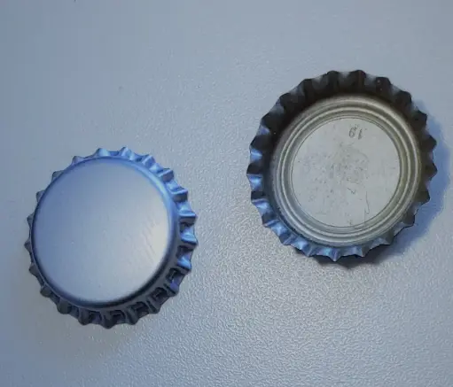 [CH26PLBG] [BOLSA X 100] TAPA 26mm Corona Pry Off | Plateado | Nacional
