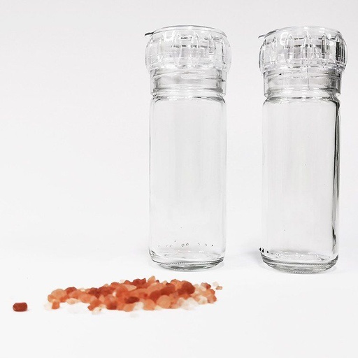 [FM0801B] [BANDEJA x 80] Frasco Molinillo Para Especies 100ml Tap. 43mm