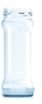 [C207110B] [BANDEJA x 49]  C-207 Frasco de Vidrio 250ml Food. Tap. 53mm | Twist off | Incoloro