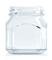 [C442110B] [BANDEJA x 42]  C-442 Frasco de Vidrio 150ml Food Tap. 53mm | Twist off | Incoloro
