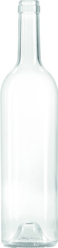[WCCH001310B] [BANDEJA x 30] Wcch-001 Bot Burdeo Pic31 750ml  Tap. 30mm | Corcho | Incoloro