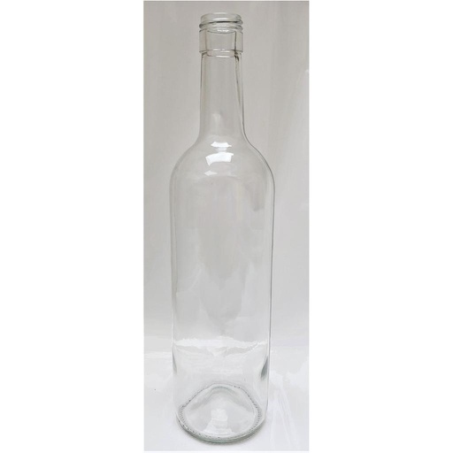 [W677210B] [BANDEJA x 30] W-677 Burdeo Pic-14 Pilfer 750ml Tap. 30mm | Rosca | Incoloro