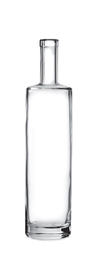 [LS28310B] [BANDEJA x 30] Ls-28 Botella De Vidrio Aspira 750ml  Tap. 34mm | Corcho | Incoloro