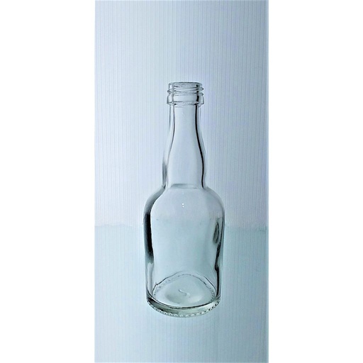 [MIN1210B] [BANDEJA x 110] Min-1 Botella De Vidrio Biondi 50ml Tap. 18mm | Rosca | Incoloro
