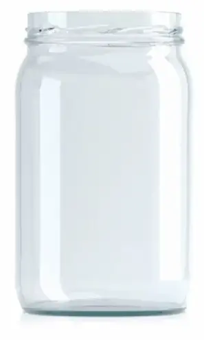 [C309110B] [BANDEJA x 11]  C-309 Frasco de Vidrio 1966ml Food Tap. 110mm | Twist off | Incoloro