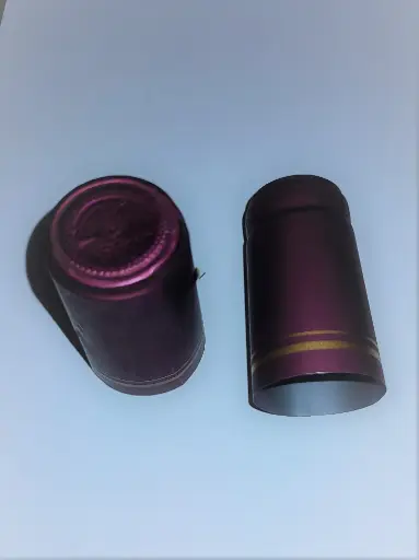 [SE3160GUIDOBC] [BOLSA X 50 ] CAPSULA 31.5mm x 60mm Pisco | Guinda Filo Dorado