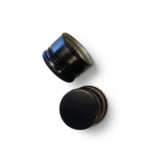 [PP3124RONEBC] [BOLSA X 50 ] TAPA 31.5 X 24mm Roll On | Negro
